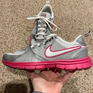 Girls Pink Nike Sneakers